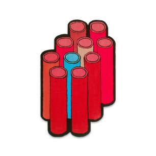 Tapis design Tube Studio LNO